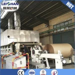 Waste Paper Recycling Production Line/ China Manufacturer Kraft Paper Making Machine Price