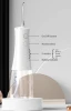 Water Flosser with type-c Charging and Anti-Leakage Design, Rechargeable Cordless Oral Irrigator, High-Pressure Water Flosser