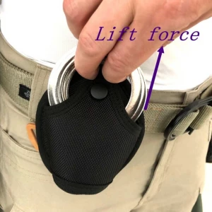 Waterproof fast release Portable Military Tactical hunting Law enforcement Crime Hunting Nylon Police Handcuff Wait Pouch