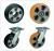 Import WBD Good quality swivel PU caster wheel / steel industrial castors heavy duty aluminum wheel caster from China