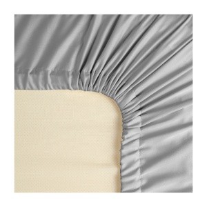 Wealth experience khaki twin size stain coolmax cotton mattress cover fitted sheet set