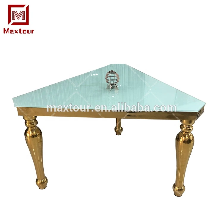 wedding furniture Triangular dining table