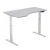 Import White Frame Standing Desk Electric Stand Up Desk Adjustable Height Smart Computer Standing Desk from China