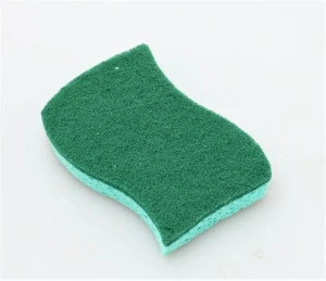 White Natural Pulp High Absorbent Eco-Friendly Cloth Nylon Wet Cellulose Sponge with Reasonable Price
