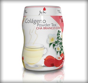 White Tea with Lichia and with Colagen 150g - sugar free