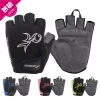 Wholesale Bicycle Gloves Stocks Outdoor Sports Gloves Breathable Half Finger Gel Cycling Gloves