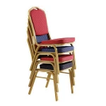 wholesale cheap prices fabric cover metal frame banquet chair