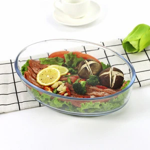 wholesale child loaf pan rectangle dish/baking tray borosilicate glass baking dish