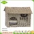 Import Wholesale China supplier pet favorite rattan willow wicker woven display cage dog cat house from China