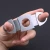 Import Wholesale Cigar Cutter Silver Round Stainless Steel Metal Handle Double Blade cigar cutter knife from China