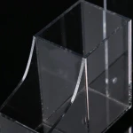 wholesale clear acrylic office file storage box/storage organizer