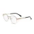 Import Wholesale eye glass spectacle half frame metal eyewear optical frames from China