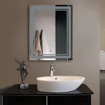 Wholesale Factory Wall Mounted Backlight LED Illuminated Bath Mirror With Aluminium Frame