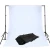 wholesale green black white 225*200cm photography adjustable stand  kit photo studio background