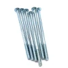 Wholesale low price blue zinc plated washer head long hex socket head screw