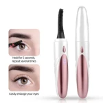 Wholesale OEM Electric Mini Portable Heated Long-Lasting Styling Eyelash Curler for Curling Eyelashes Kit Extension Tweezers Beauty Equipment Products Supplies