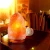Import Wholesale pink crystal himalayan Flame effect natural crafts Himalayan salt lamp from China