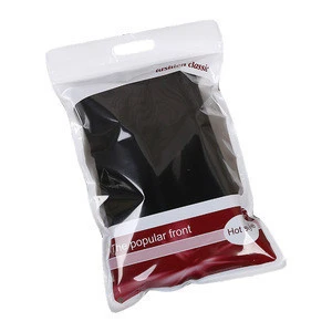 Wholesale Popular Good Quality Transparent Window Apparel Packaging Plastic Custom Print Compound Bag