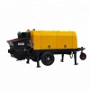 Wholesale portable HBT60 high efficiency electric small trailer concrete pump