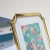 Import Wholesale simple retro living room photo frame table 6 inch 7 inch 8 inch ornaments zinc alloy metal photo frame gift from China