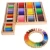 Import wholesale wood early learning kids colorful Sensory teaching aids wooden montessori educational toys from China