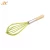 Import Wholesales new design egg tools 10" silicone egg whisk with wooden handle from China