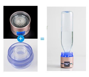 Wholesales Platinum Electrolytic Cup, Plastic Hydrogen Water Bottle