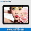 Wide screen 10.1 inch 3G Wifi Android system public transparent glass touch screen internet free taxi advertising