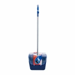 Wind proof dustpan and broom set for household cleaning