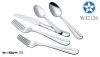 WJ2126 Stainless Steel Cutlery, Flatware; Cutlery Set; Spoon, Knife, Fork with mirror polish