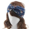 Women Colorful Twisted Knotted Head Wrap Elastic Turban Headband Nine Color Hairband