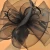 Import Women Fascinator Hat Flower Mesh Ribbons Headband Forked Clip Wedding Headwear from China
