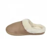 Womens Cozy Fleece Fur-Trimmed Scuff Home Bargains Slippers