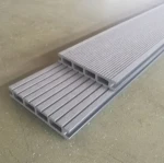 Wood Composite Veranda Decking Flooring 135*25Mm Exterior Home Garden Depot Timber Raw Materials