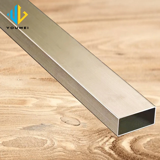 Wood grain stainless steel aluminum profile customized