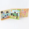 Wooden Kindergarten Early Education Toy Magnetic Mathematics/ABC Wooden Book for Children