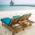 Import Wooden Resort Leisure Hotel Garden Swimming Pool Chair Patio Sun Lounger Sun Bed Beach Lounge Outdoor Chair from China