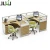 Import workstations modern workstations cheap workstations for 4 person computer office table mdf desk office partition from China