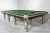 Import World Snooker Table Supplier Xingpai Steel Cushion 12 ft full size Club leather pocket Snooker Table from China