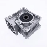 Worm speed reducer RV030 DC motor gearbox 14mm output 5:1-80:1 worm gearbox speed reducer for NEMA 23 motor