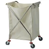 X-shape Linen Janitor Sciss  Hotel Trolley cleaning cart