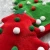 Import Xmas Red Green Tree Caps Plush Fabric Christmas Tree Hat Decoration from China