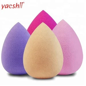 Yaeshii 1 Pcs Facial Soft Color Choice Sponge Free non-Latex Makeup Sponge Puff for protect skin