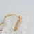 Import YIli factory scalar energy pillar pendent 18k gold plated initial unisex quantum energy pendant from China