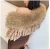 YR279A New Wholesale Fur Collar Raccoon Fur Shawl With Rabbit real fur shawl women