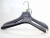 Import YT 2020 new custom plastic coat hanger for cloths plastic top clothes hanger with plastic clips pants trousers hanger with logo from China