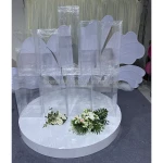 Zenith White Hot Sale Luxury Round Mirror Acrylic Stage Dance Floor