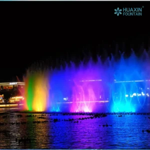 Floating Fountain Solution for Scenic Lake Projects