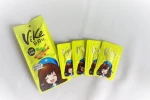 Fried fish, spiced fish, cooked food high barrier packaging 3-sides-seal retort pouch