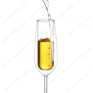 Double Wall Champagne Flutes